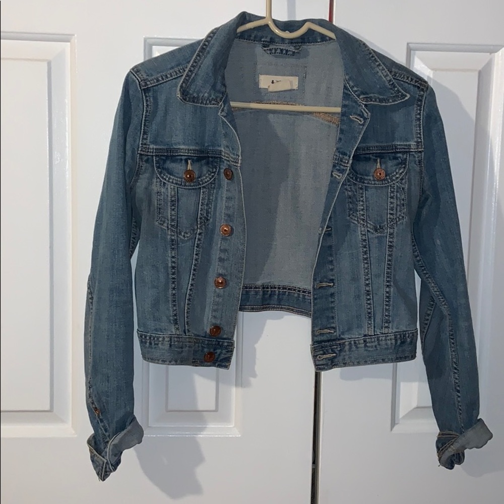 Cropped Denim Jacket